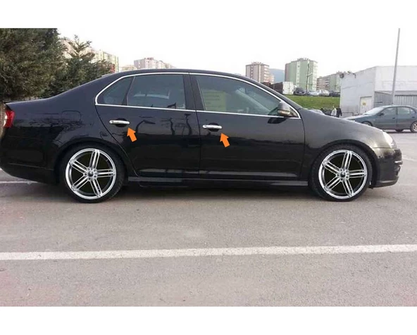 Kapı Kolu Krom 4 Kapı Jetta-5 SD 2005-2011 Arası Modeller İçin - 2