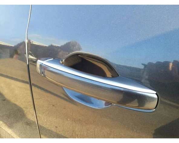 Renault Megane-4 HB Uyumlu Kapı Kolu Krom 4 Kapı 2016 Ve Sonrası Modeller İçin - 2