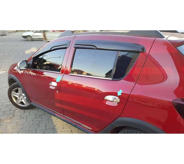 Kapı Kolu Krom 4 Kapı Sandero-2 HB 5D 2012-2020 Arası Modeller İçin - 2