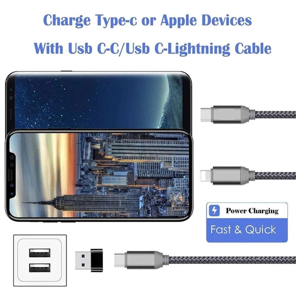 USB 3.0 to Type C 3.1 Şarj Data Çevirici Dönüştürücü Adaptör 4429 - 5