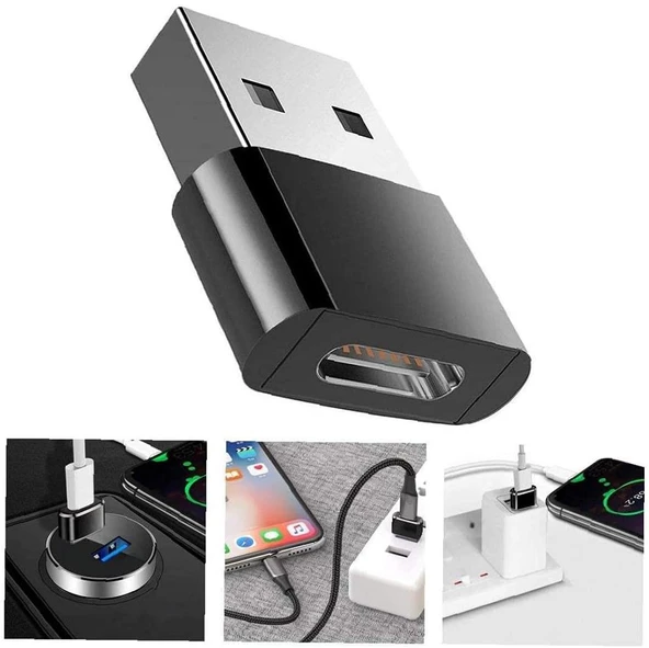 Ancheyn USB 3.0 to Type C 3.1 Şarj Data Çevirici Dönüştürücü Adaptör 4429 - Resim 7