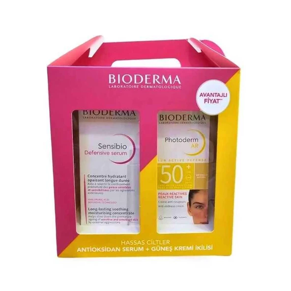 Bioderma Hassas Ciltler için Antioksidan Serum + Güneş Kremi İkilisi