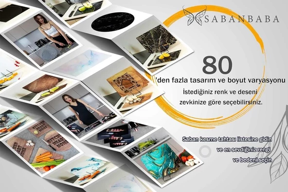 CAM KESME TAHTASI EZGİ 29X34 CM - Resim 6