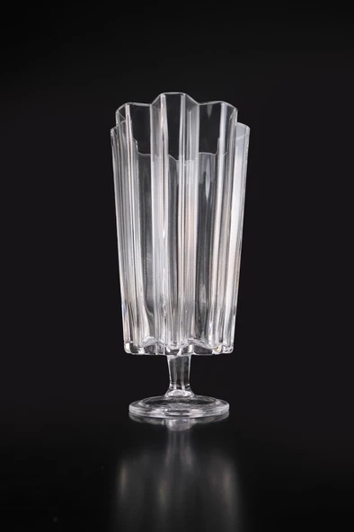 Digithome Çiçek Cam Dekoratif Vazo 17X35 Cm – C1-1-288 - 3