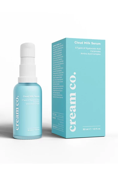 Cream Co. Yatıştırıcı Onarıcı Nemlendirici Bariyer Güçlendirici Hassas Cilt Cloud Milk Serum 30 Ml - 2