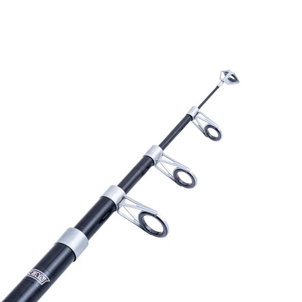 Teleskopik Karbon Spin Olta Kamışı - Ocean - 270cm 40/80 Gr - Mantar Sap - Resim 4