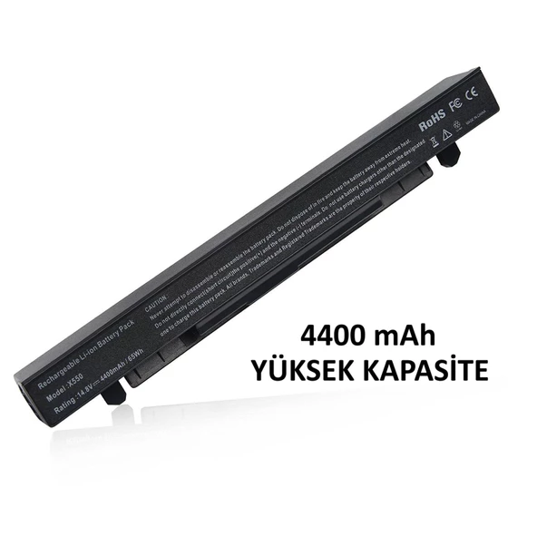 Asus R510JF Notebook Batarya Pil 8 cell