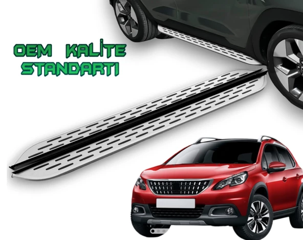 PEUGEOT 2008 2013 2014 2015 2016 2017 2018 2019 ARACA ÖZEL YAN BASAMAK ürün görseli 1