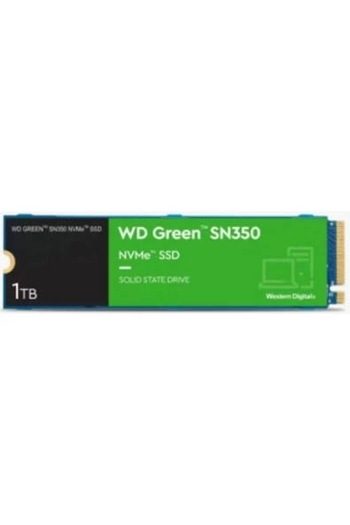 WD Green SN350 1TB WDS100T3G0C 3200/2500MB/s M.2 2280 NVMe SSD