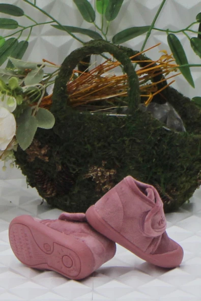 Vicco 959.E19K.445 Pembe İlk Adım Anaokulu Kreş Ev Kız Çocuk Panduf Ayakkabı - 5