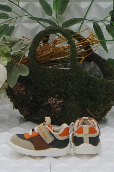 Vicco 346.E23K.379 Haki İlk Adım Anatomik Erkek Çocuk Ayakkabı - Resim 4