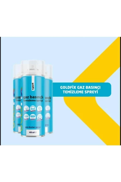 GOLDFİX BASINÇLI HAVA SPREY 400ML