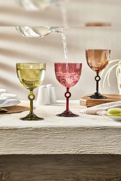Selka Home Lauren 6'lı Kadeh Seti 280 ML - 2