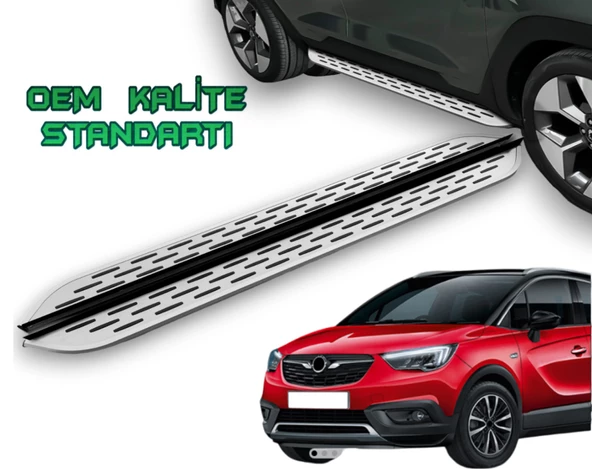 CROSSLAND X 2017 2018 2019 2020 2021 2022 2023 2024 2025 ARACA ÖZEL YAN BASAMAK ürün görseli 1