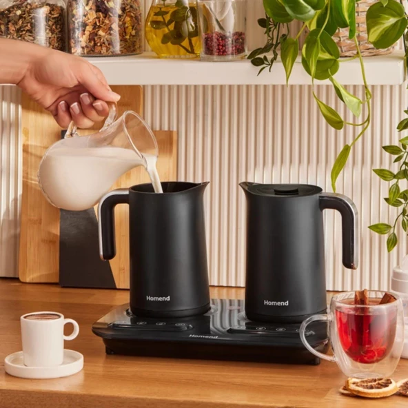 Homend Pottoman Plus 1888H Otomatik Türk Kahvesi ve İçecek Hazırlama Makinesi 3 in 1 - 7