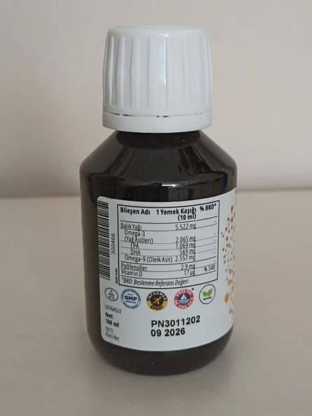 Zinzino Balanceoil+ 100 ml Yeni Nesil Balık Yağı - 3