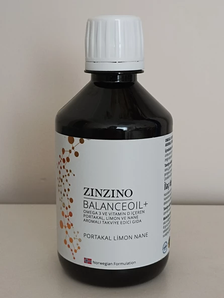 Zinzino Balanceoil+ 300 ml Yeni Nesil Balık Yağı