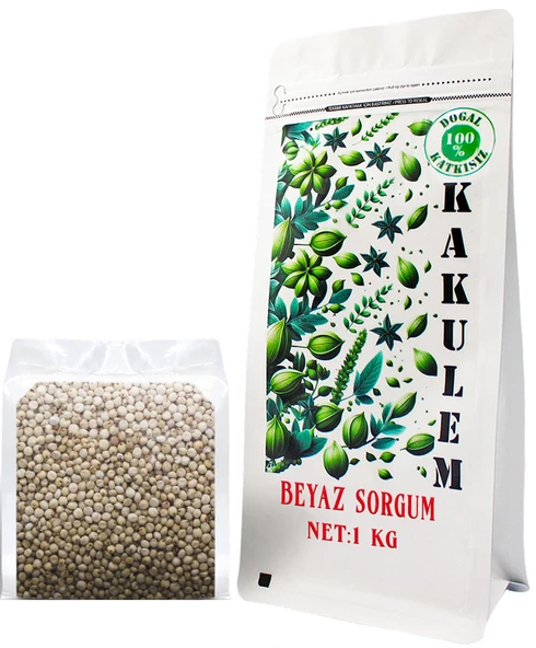 KAKULEM SERTİFİKALI Beyaz Sorgum Dal Darı 1 KG