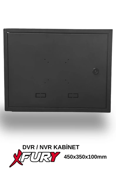 FURY Dvr/Nvr Kabinet Cctv Rack 1u 19 '' W 45 H 35 D 10 - 4