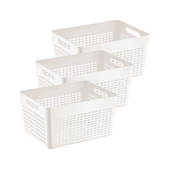 Selka Lavin 3 Adet 7 Lt. Dolap İçi Düzenleyici - 7