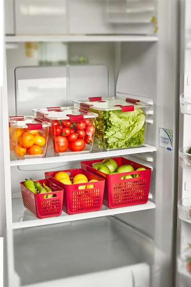 Selka Lavin 3 Adet 4 Lt. Dolap İçi Düzenleyici Bordo - 8