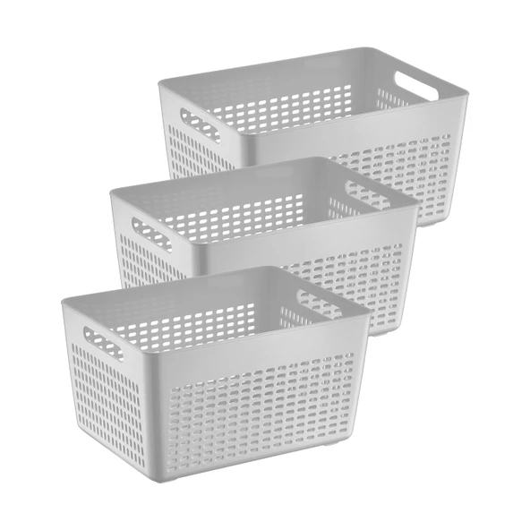 Selka Lavin 3 Adet 7 Lt. Dolap İçi Düzenleyici - 8