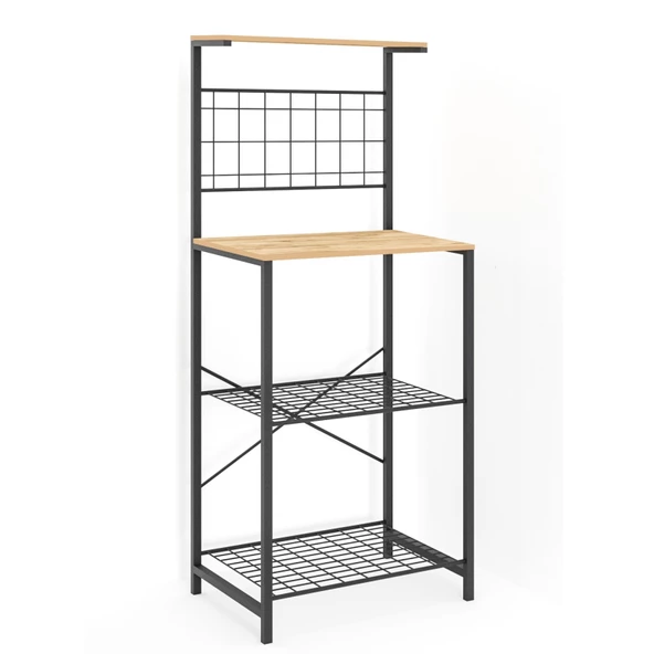 Eportatif Çok Amaçlı Dolap Mutfak Bango Masa Dar Çam 1436 - 5