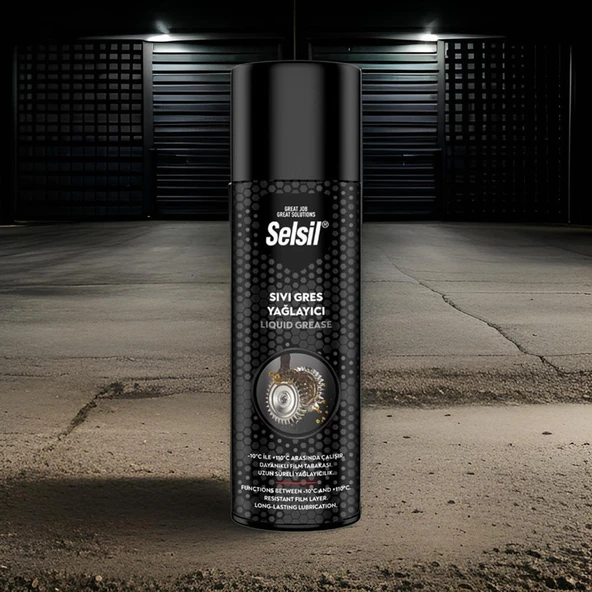 Selsil Sıvı Gres Yağlayıcı Sprey 500 ml - Resim 2