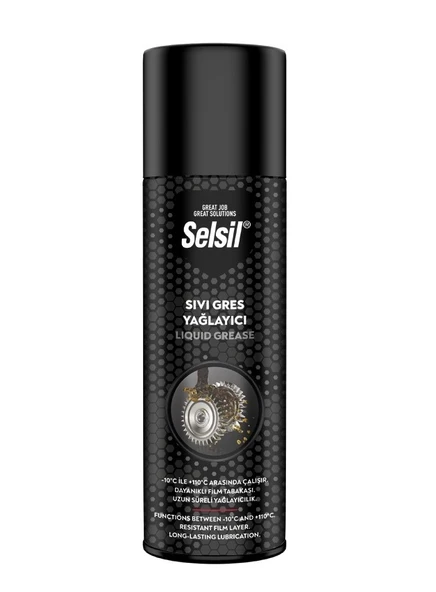 Selsil Sıvı Gres Yağlayıcı Sprey 500 ml ürün görseli