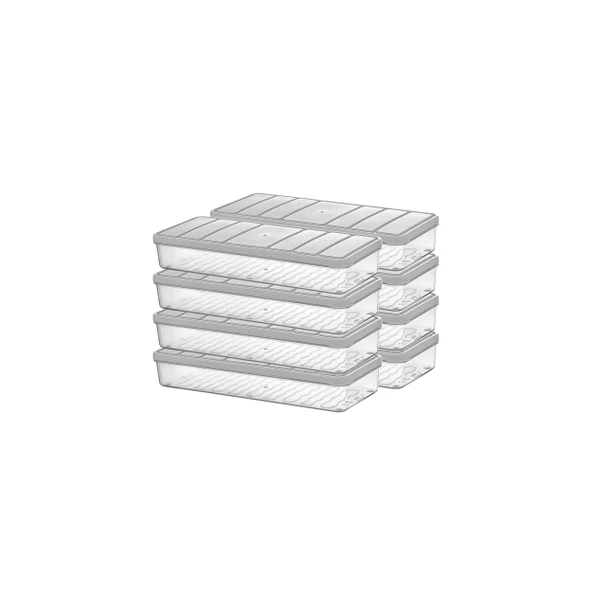 Selka Nora 8 Adet 1 Lt. Saklama Kabı - Resim 5