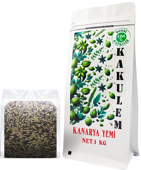 KAKULEM SERTİFİKALI Premium Karışık Kanarya Yemi 1 KG