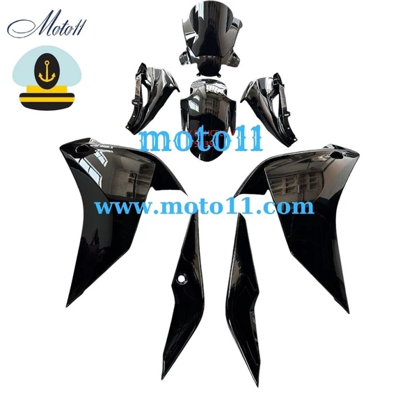 Cbr 250 R grenaj Seti Siyah Renk 8 Parca 2011 2012 2013