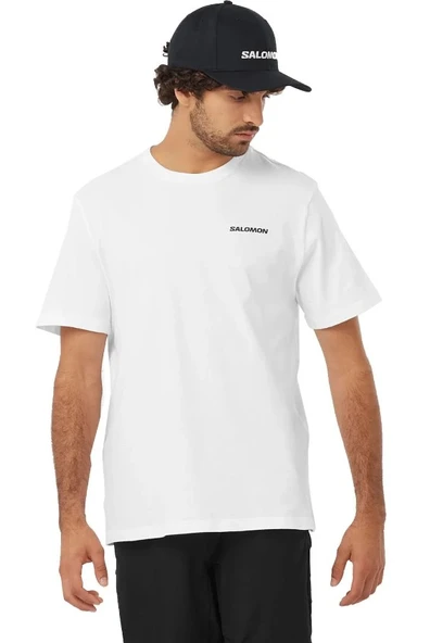 Salomon LC2219 Graphic Perf SS Tee Tişört Erkek T-Shirt - 11
