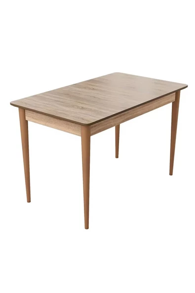 Lois Serisi 72x112 Mdf Pinotex Ayaklı Kaliteli Sabit Yemek Masası - 2
