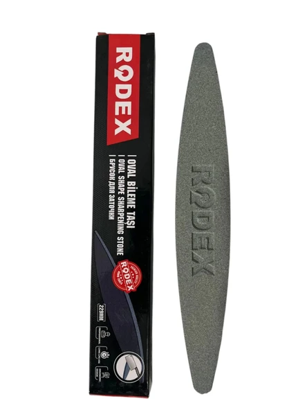 RODEX RHT-11041 İNCE OVAL BİLEME TAŞI TIRPAN 229MM