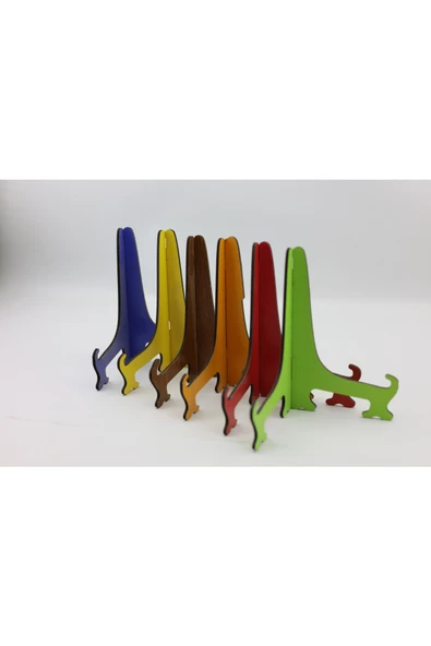 Luga Atölye Ahşap Ayaklı Fonksiyonel Stand - 5