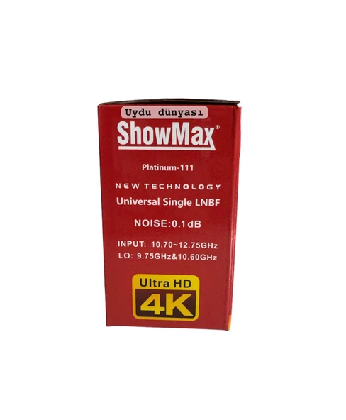 Showmax Ultra Hd 4K Quad Lnb 0,1Db - 2