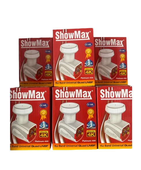 Showmax Ultra Hd 4K Quad Lnb 0,1Db - 3