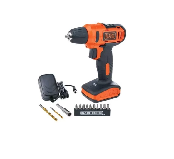 Black&Decker LD12SP Tek Akülü Vidalama Makinesİ 12V