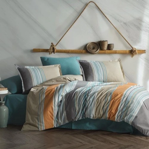 Clasy Nevresim Takımı Tek Kişilik Duko Oranj ürün görseli