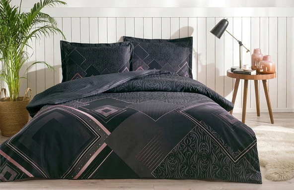 Özdilek Snazzy Nevresim Tk Rfe Siyah - Resim 3