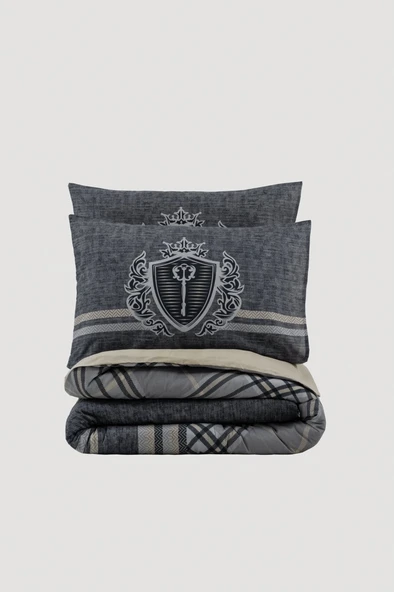 Cotton Box Masculine Çift Kişilik Nevresim Takımı Thor Bej - 2