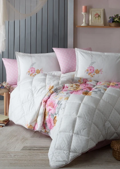 Clasy Çift Kişilik Uyku Seti Orya Pembe - Resim 2