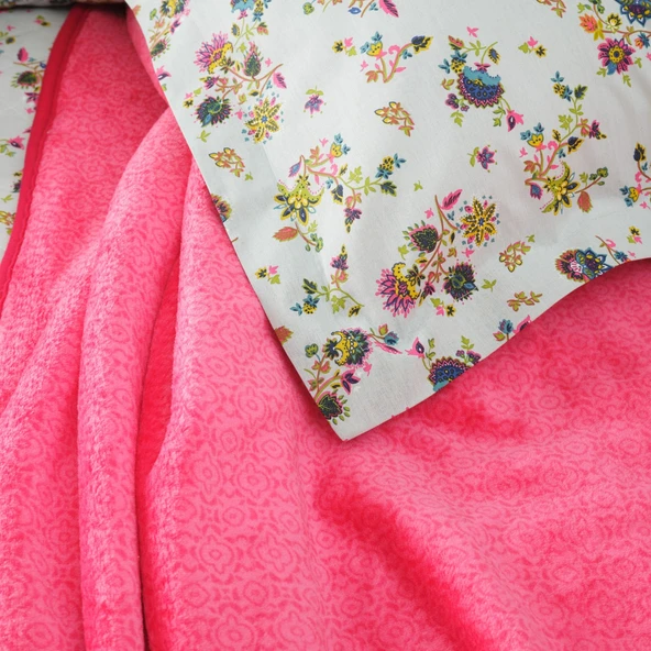 Karaca Home Narlo İndigo Çift Kişilik Winter Set - Resim 3