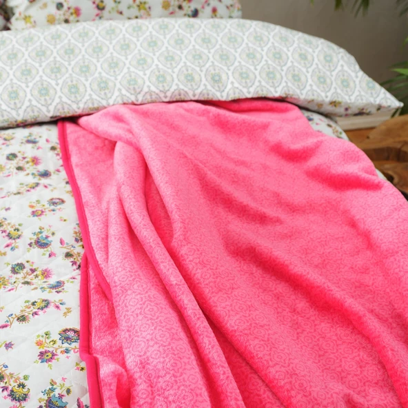 Karaca Home Narlo İndigo Çift Kişilik Winter Set - Resim 4