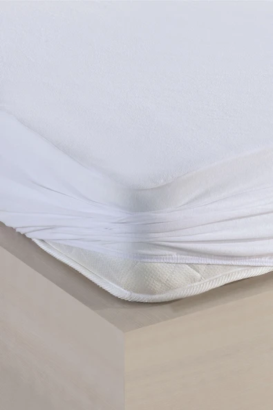 Clasy 180 x 200 cm Sıvı Geçirmez Fıtted Alez Beyaz - 1