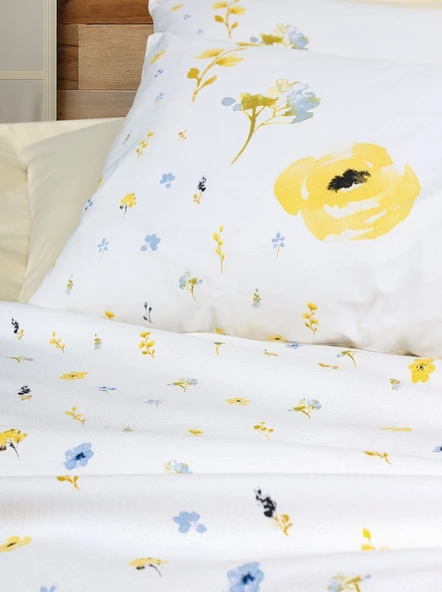 Cotton Box Sweet Çift Kişilik Pike Takımı Dolce Sarı - Resim 2