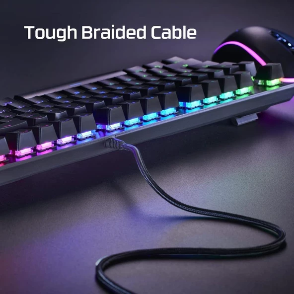 HyperX Alloy MKW100 Kablolu Mekanik Oyuncu Klavyesi - 2