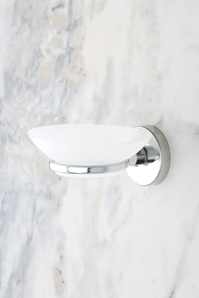 MultiStore Yuvarlak Havluluklu 5'li Banyo Aksesuar Seti - 5