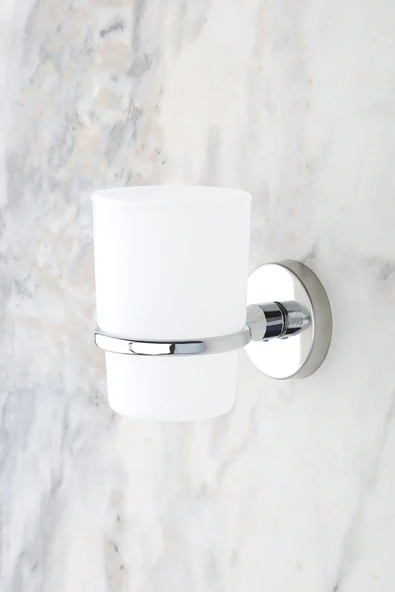 MultiStore Yuvarlak Havluluklu 5'li Banyo Aksesuar Seti - 4